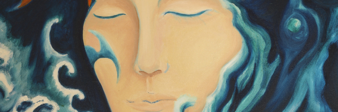 5 Phrases To Avoid Saying To Someone Living With Depression woman face waves