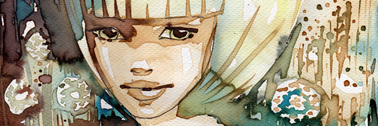 Speaking Out About Life With Lupus to Raise Awareness illustration of a woman with light hair