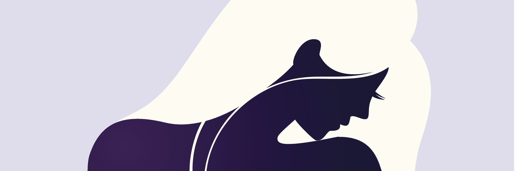 Postpartum Depression Isn’t Just the “Baby Blues” Beautiful mother silhouette with baby