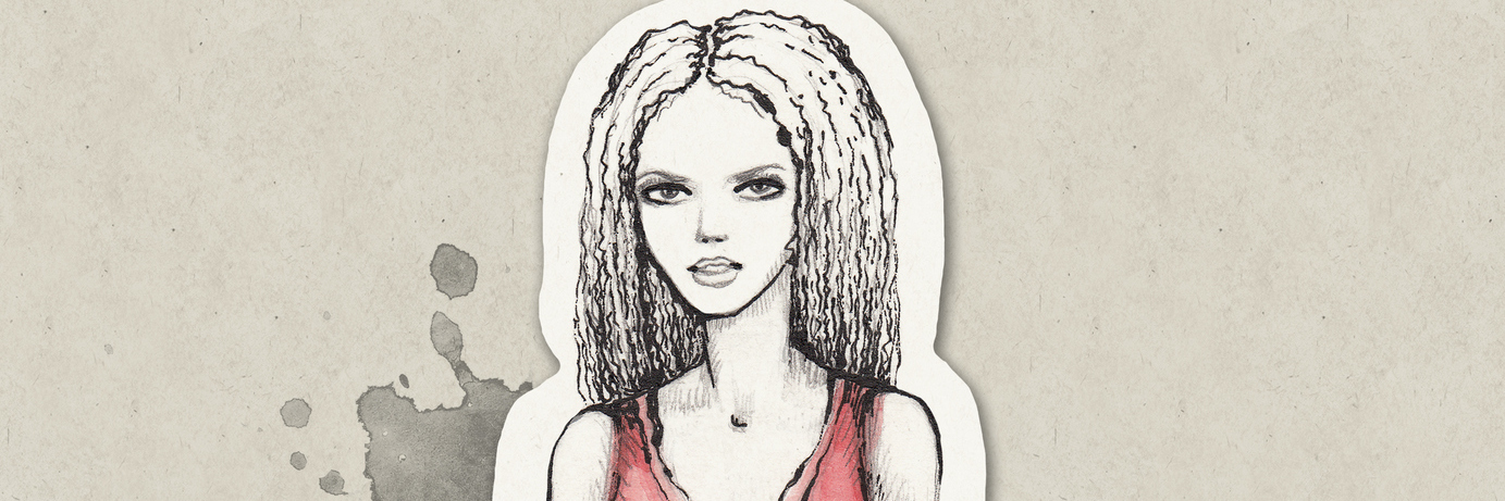 A Major Myth About Chronic Pain That Needs to Be Addressed A fashionable illustration of a young girl.