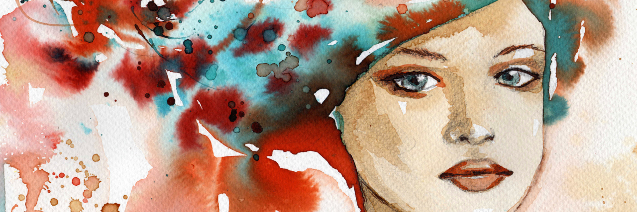 When Suicidal Thoughts Become Your 'Normal' The illustration is done on thick paper. These are not pixels, only texture drawing pad.