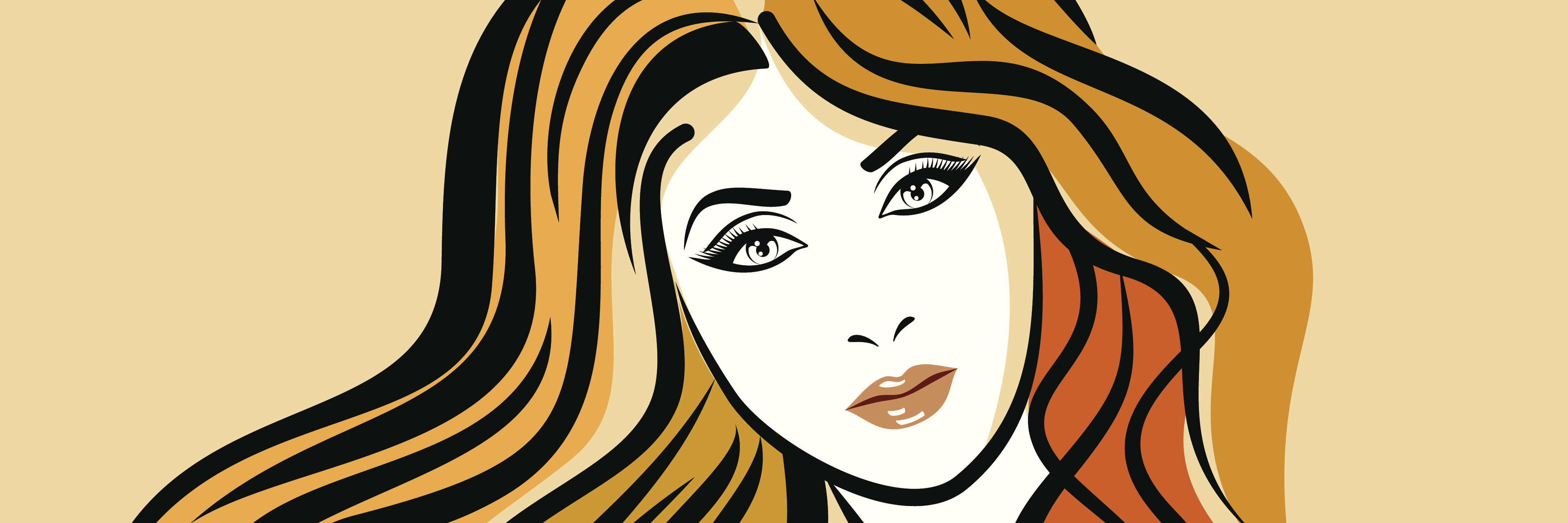 What I Learned Within One Year of My First Lupus Flare A woman with orange hair, illustrated.