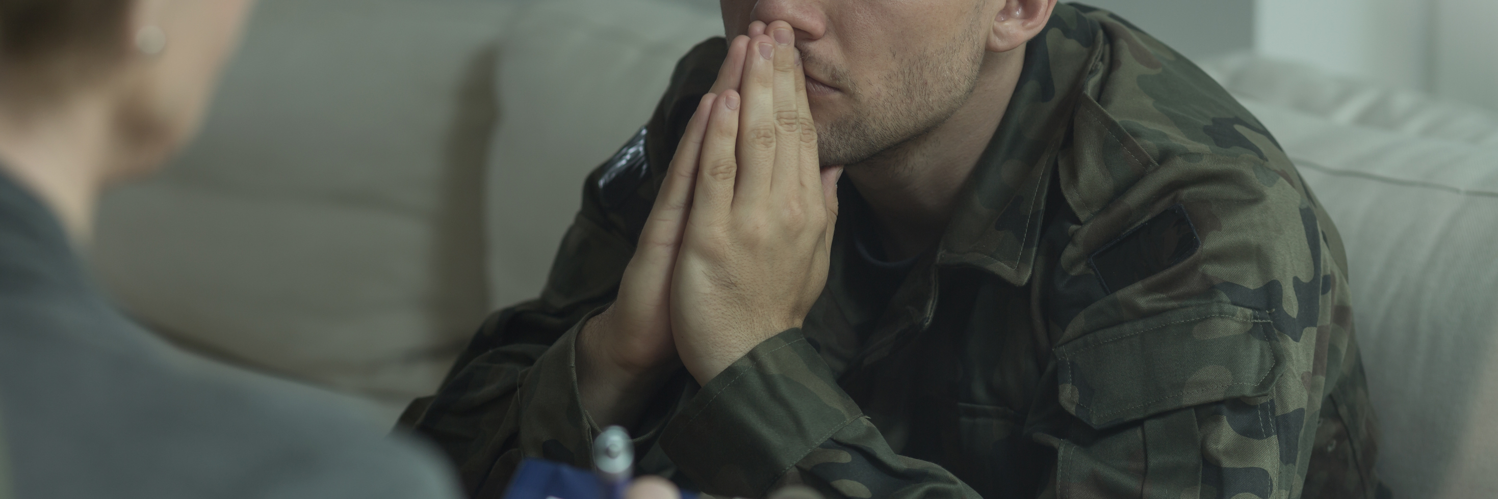 Learning I Have PTSD After Deployment in Iraq therapist working with soldier living with post-traumatic stress disorder