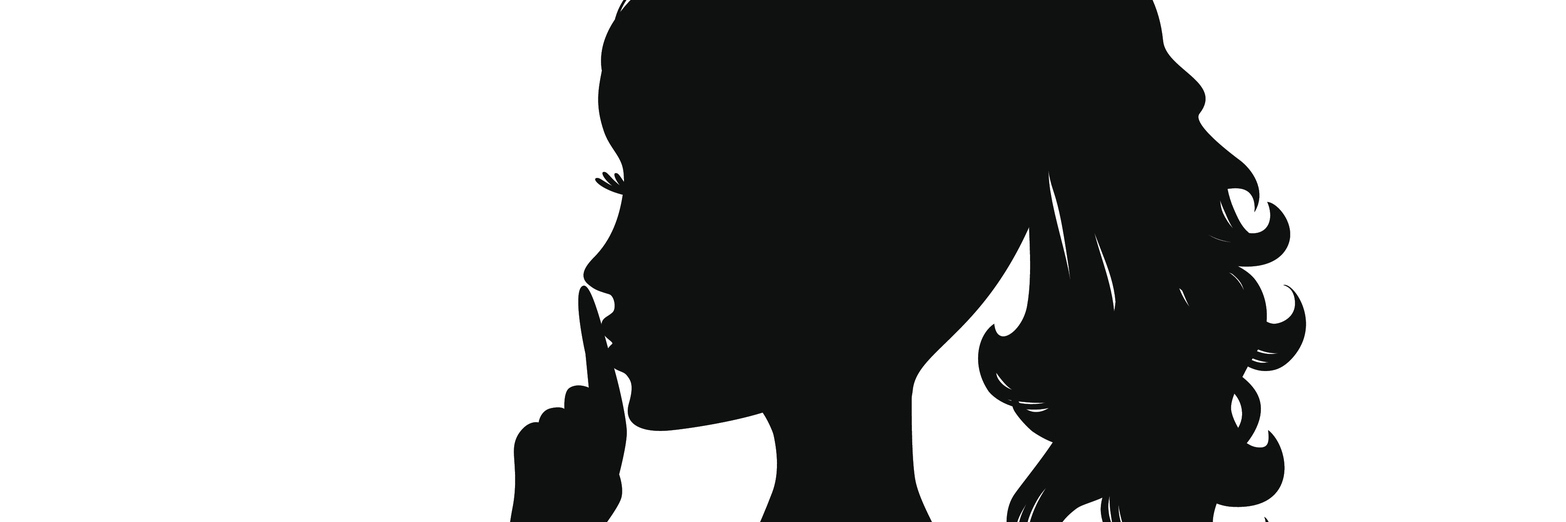 How Being an Empath With a Chronic Illness Has Made Me a Liar Silhouette of woman holding finger on her lips.