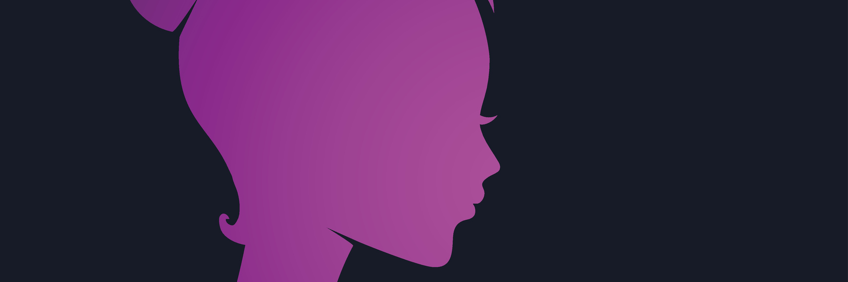 10 Strategies to Help You Feel Beautiful When You're Living with Chronic Illness A woman's silhouette in pink.