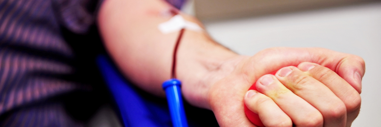 Lupus: Getting Tired of Doing Testing, Lab Work, Procedures woman getting blood drawn