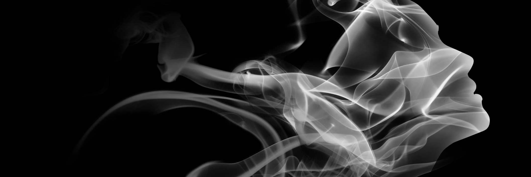 Not Having Answers to Your Health Issues With Chronic Illness double exposure portrait of woman and smoke