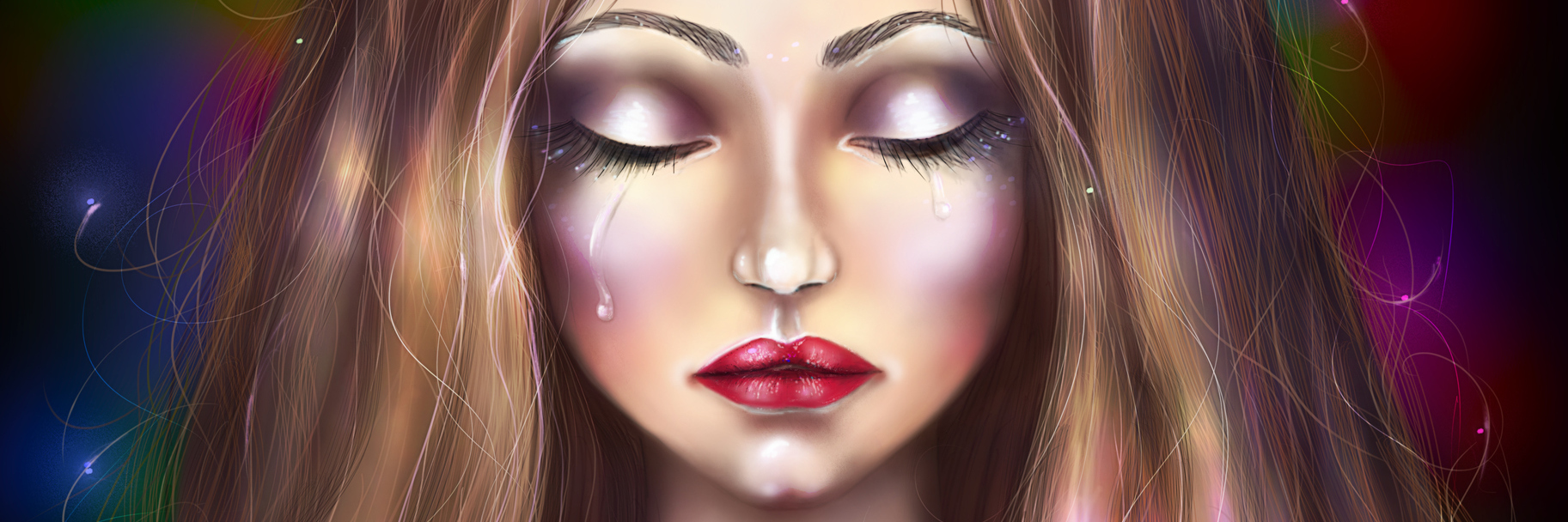 Why I Grieve When I'm Given a New Diagnosis Illustration of woman crying.