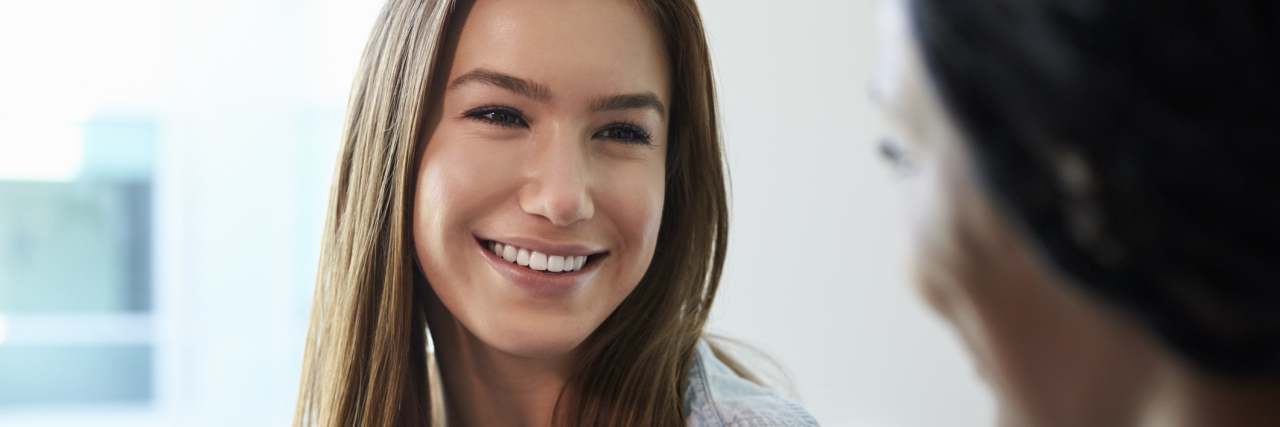 Why Having a Relationship With Your Doctor Is Good for Your Health A woman talking to her doctor.
