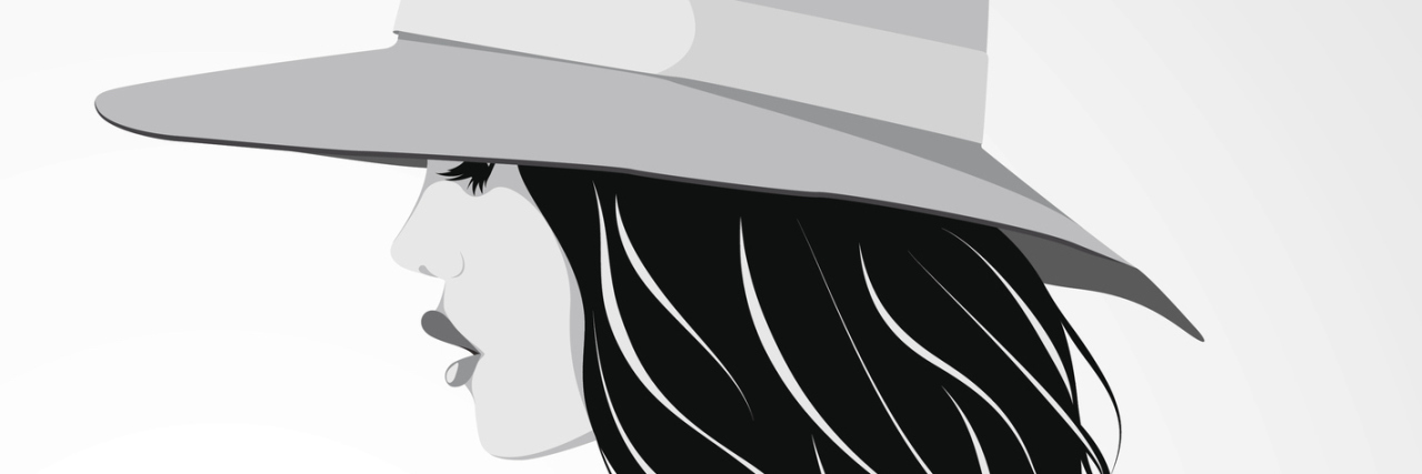 Why I 'Fake It' as Someone With Anxiety Vector illustration of beautiful girl wearing hat