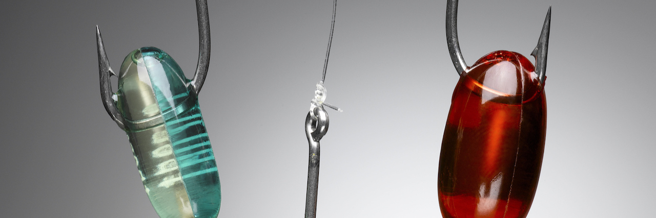 How Frustrating It Can Be Treating Depression With Medication Capsules on fishing hooks