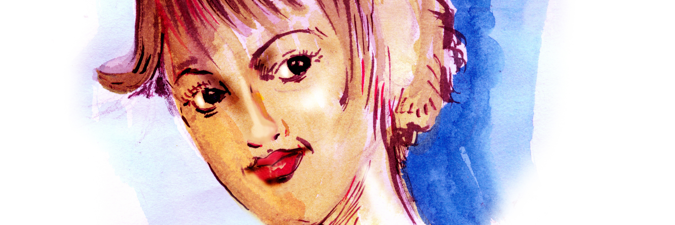 Asthma, Diabetes: Apologizing for Being Chronically Ill illustration of woman with red hair