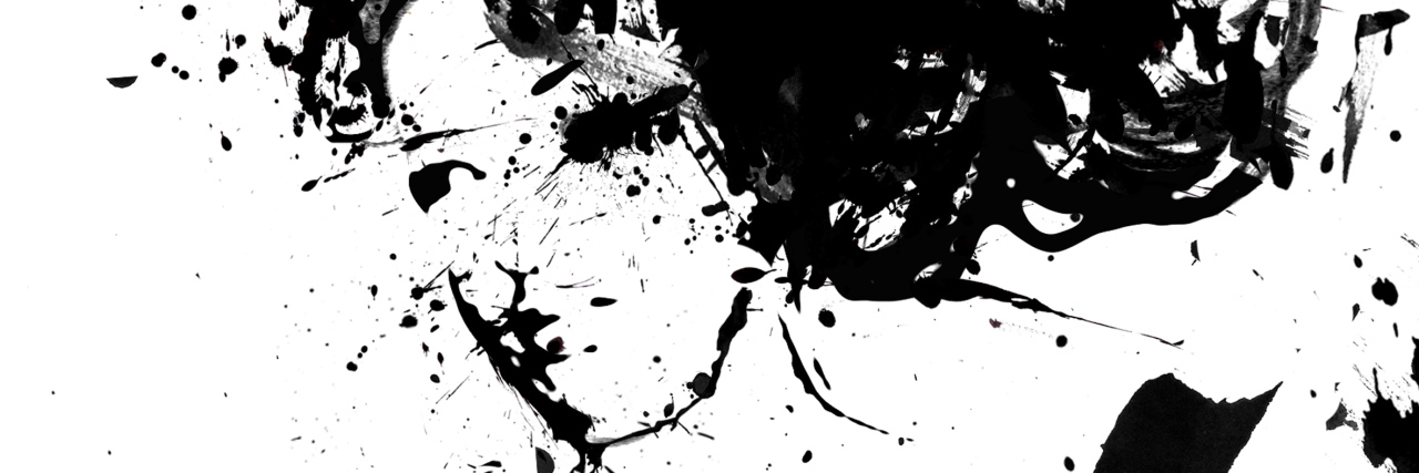 How I Explain My Experience With Bipolar II to My Support System ink portrait of woman