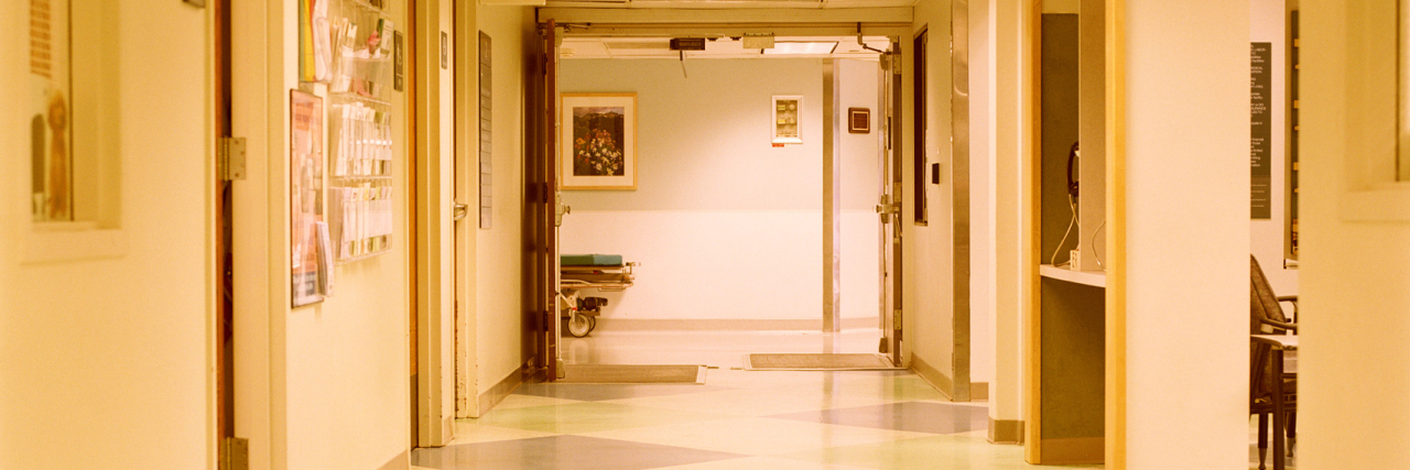 Hearing That My Child Has to Have Open-Heart Surgery Again Hospital hallway