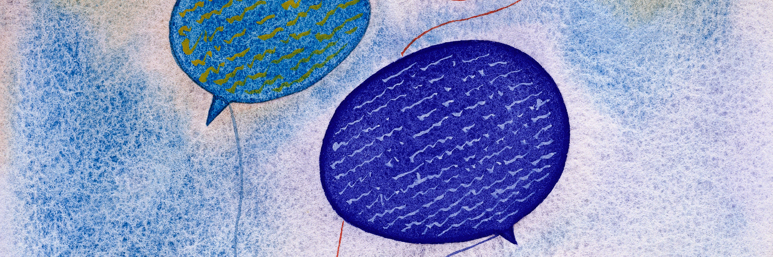 Why This Comment About My Chronic Pain Made My Day An illustration of someone giving a man a word bubble balloon.