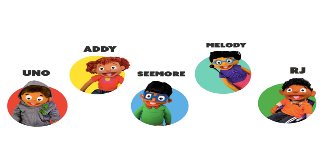 addy and uno cast. Uno, Addy, Seemore, Melody and RJ