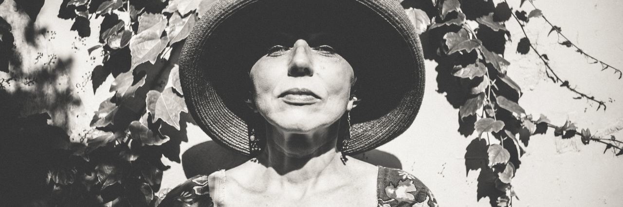 8 Lies Depression Makes Me Believe About Myself older woman in hat