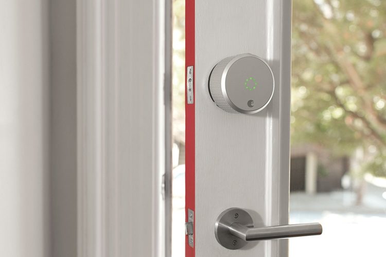 The August smart lock gives a person with a disability more control over personal care assistants and other support workers who have access to their home.