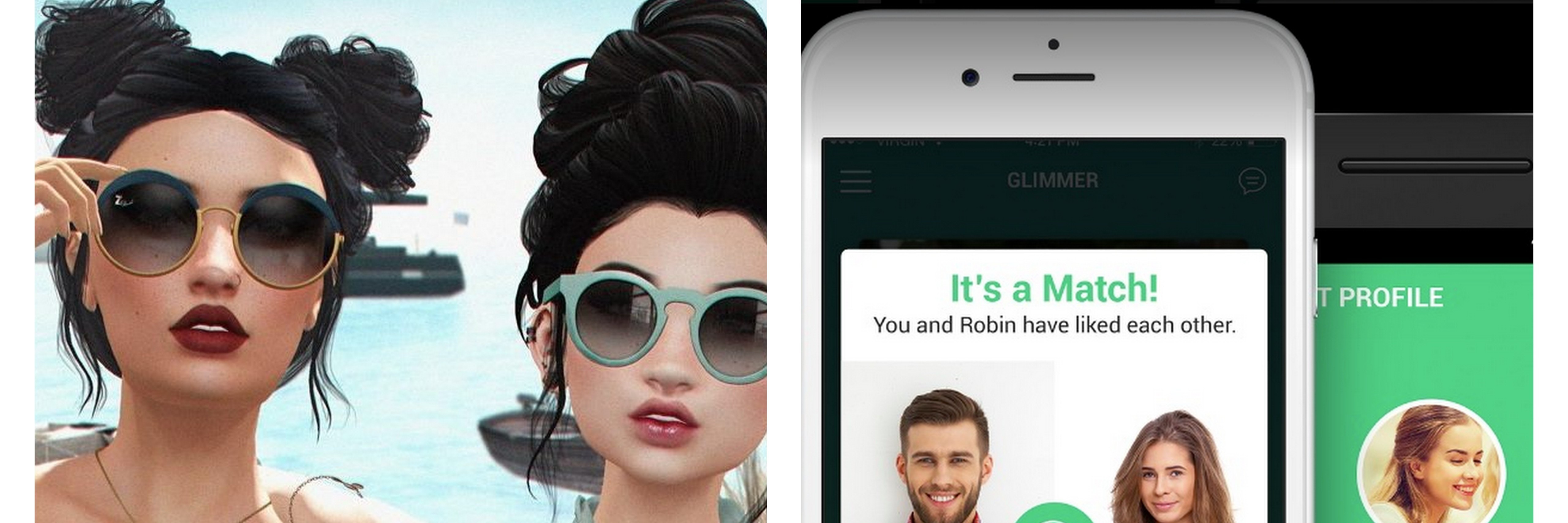 Ways to Make Friends Without Leaving Home images of second life avatars and glimmer app