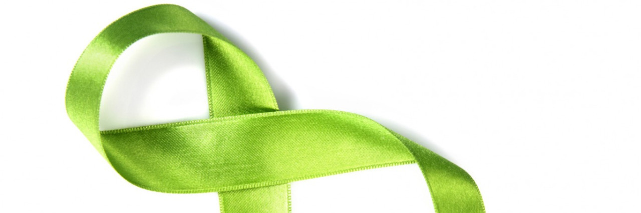 Spreading Awareness During Gastroparesis Awareness Month green ribbon for gastroparesis awareness