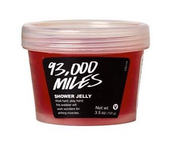 lush 93,000 miles shower jelly