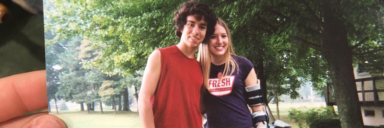 photo of Kevin Walsh and his wife when they were young