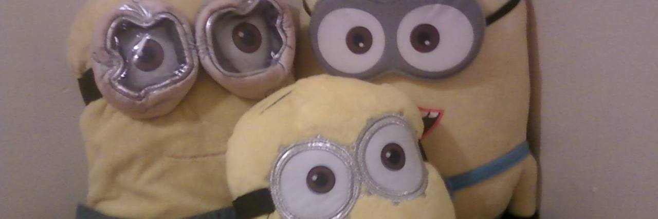 Interstitial Cystitis: Coping Techniques for Chronic Illness minion stuffed animals