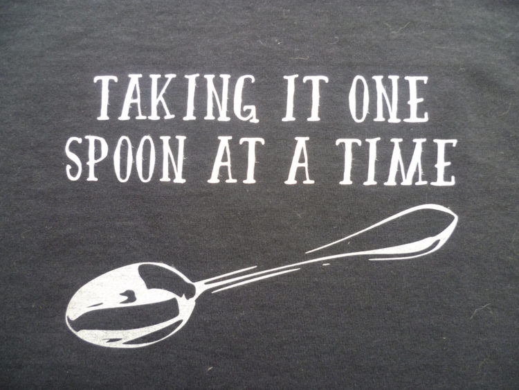 taking it one spoon at a time
