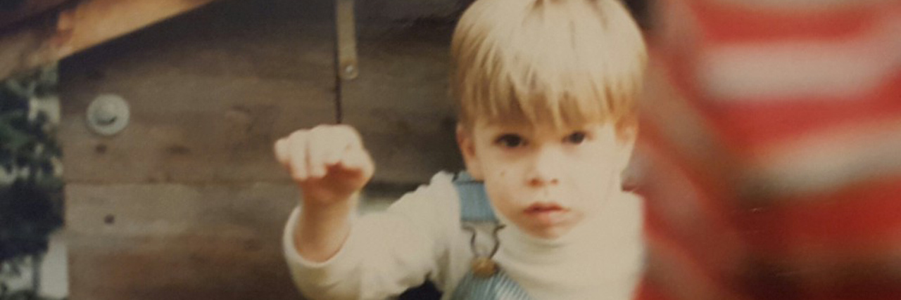 I Learned About Life, Love and Peace After Losing My Mom to Cancer Chris Hill childhood photo