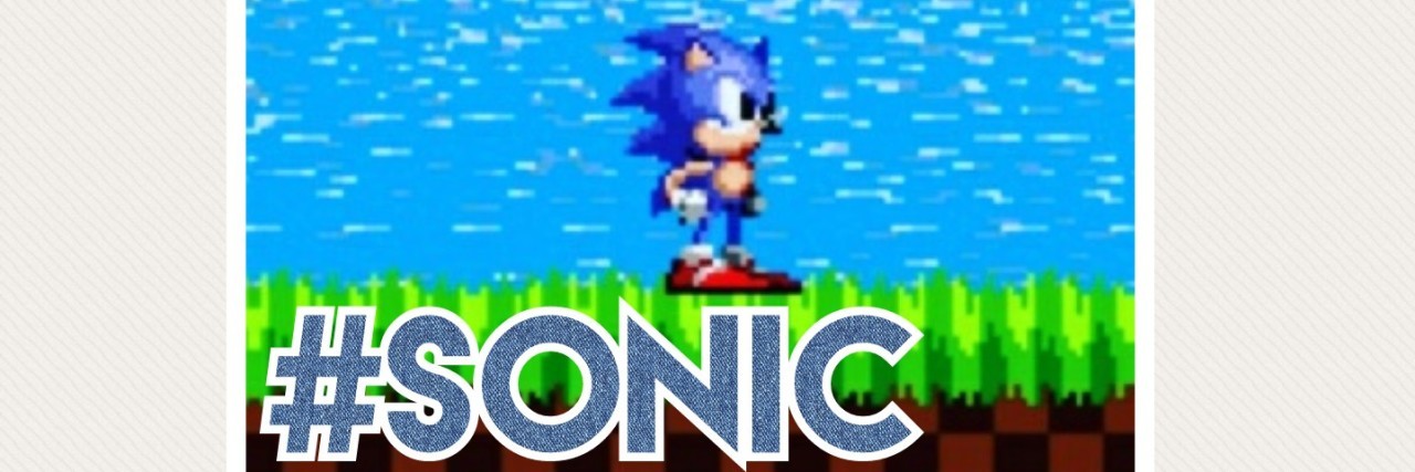 My Special Interest as an Autistic Person Sonic the Hedgehog screenshot.