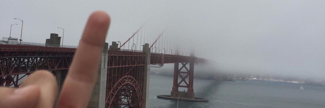 Why I Flipped Off the Golden Gate Bridge as Someone With Depression flip off golden gate bridge
