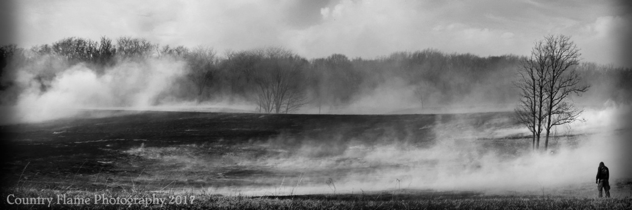 Complex Regional Pain Syndrome: Being a Superhero for Fighting Pain black and white photo of a person walking in wide landscape