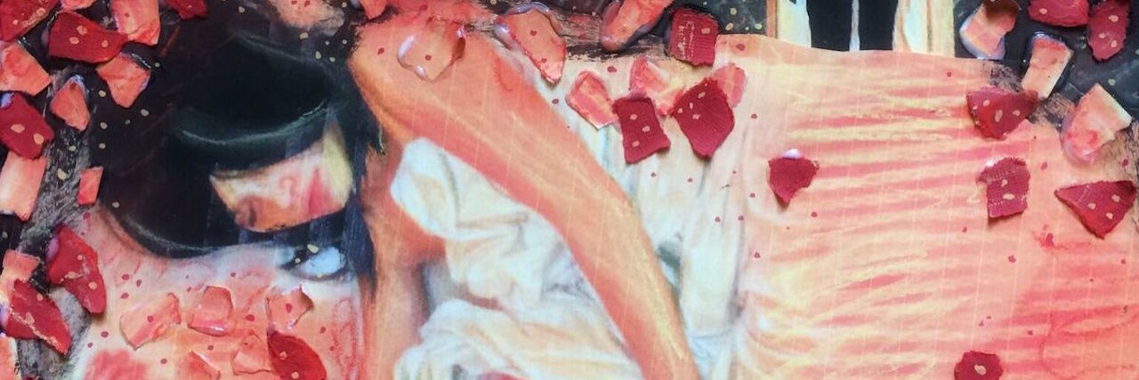 ME/CFS: Ending a Friendship When They Don't Understand Your Illness painting of a woman lying in bed