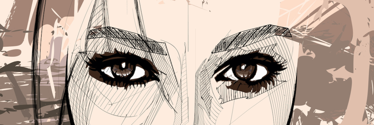 Stigma: Why I Got Diagnosed With Bipolar at 28 sketch of a woman