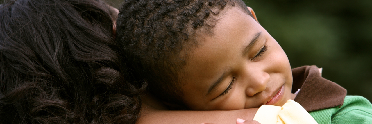 Cool as a Cucumber: Parenting a Child With a Chronic Illness Mother and Child embracing