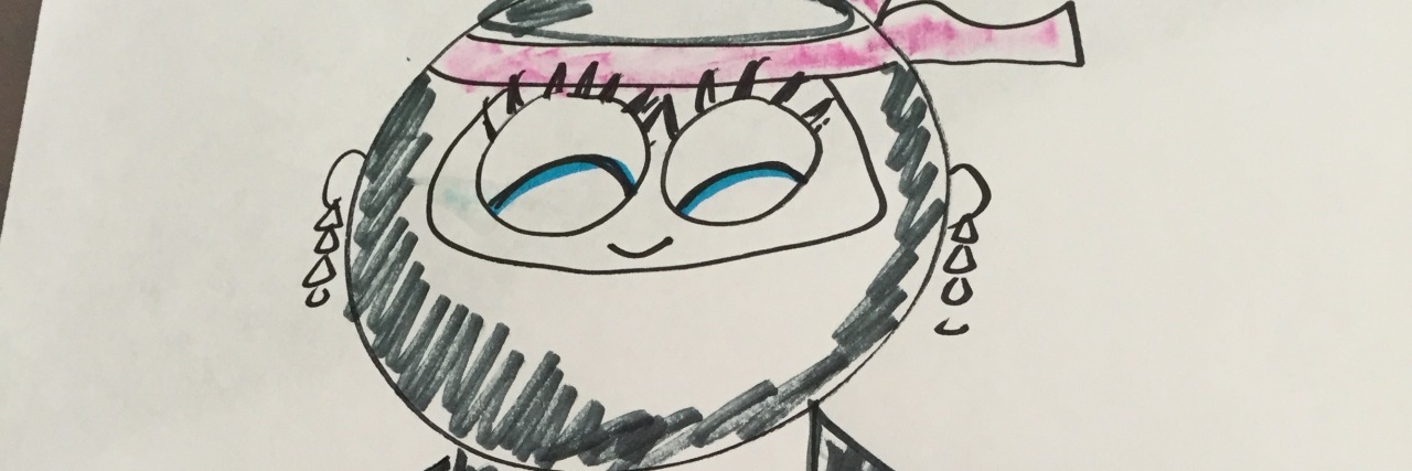 Drugs, Hugs and Losing My Jugs: A Breast Cancer Journal - May 17, 2015 jessica sliwerski tit cancer ninja drawing