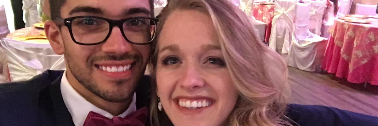 When Your Lyme Disease Isn't Believed Because You Don't Look Sick man and woman dressed up and smiling