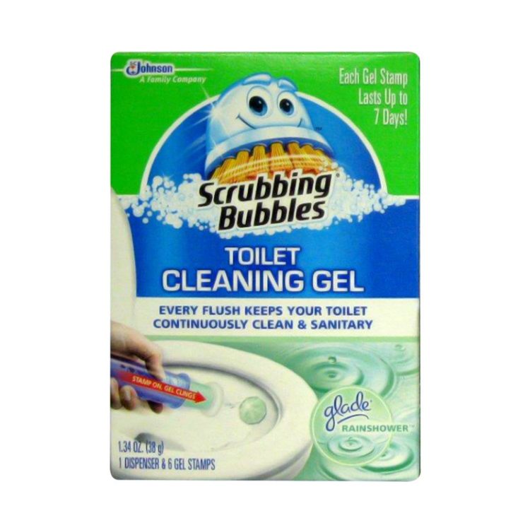 scrubbing bubbles toilet cleaning gel