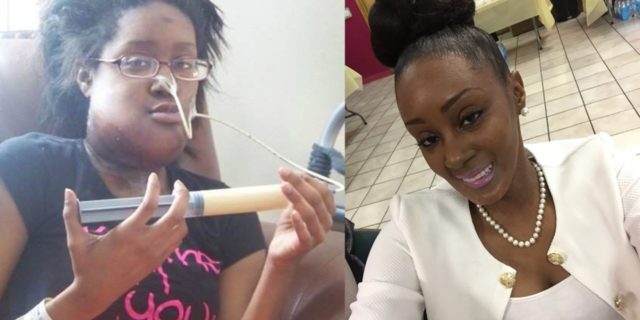 Diagnosed With Head and Neck Cancer While Pregnant, Sarah Anderson Now Inspires Thousands on Facebook Sarah Anderson Feature