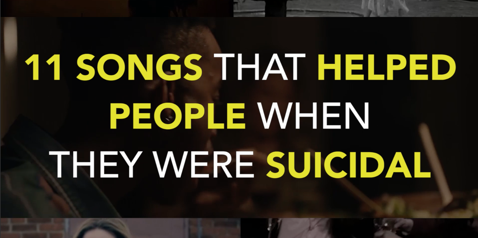 11 Songs That Helped People When They Were Suicidal