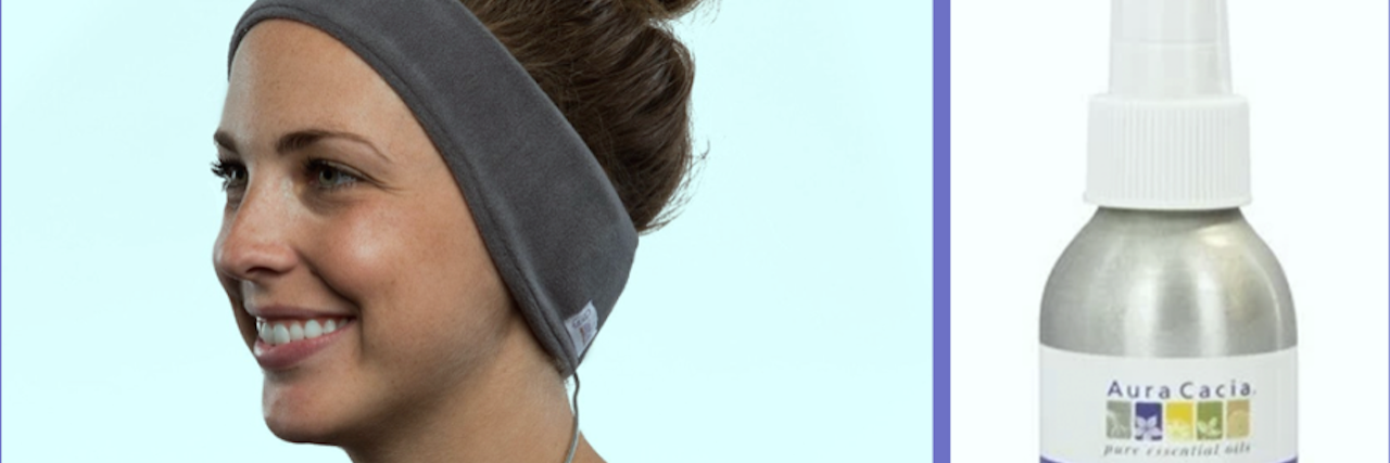 16 Products That Help People With Anxiety Fall Asleep at Night sleep oil and headband