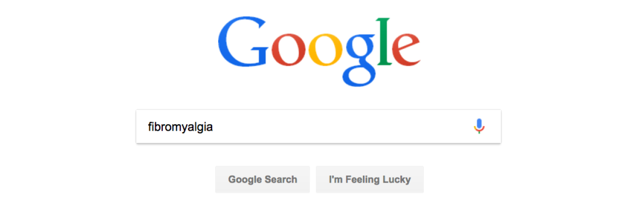 20 Things We Wish People Would Find When They Google Fibromyalgia searching 'fibromyalgia' on google