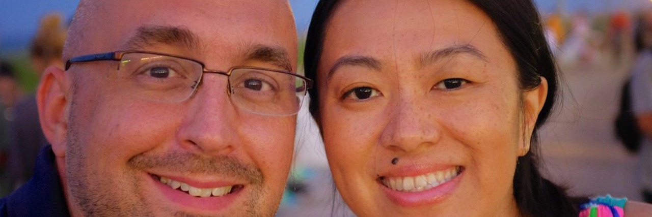 Approaching 40 as a Young Adult Testicular Cancer Survivor Steve pake and wife