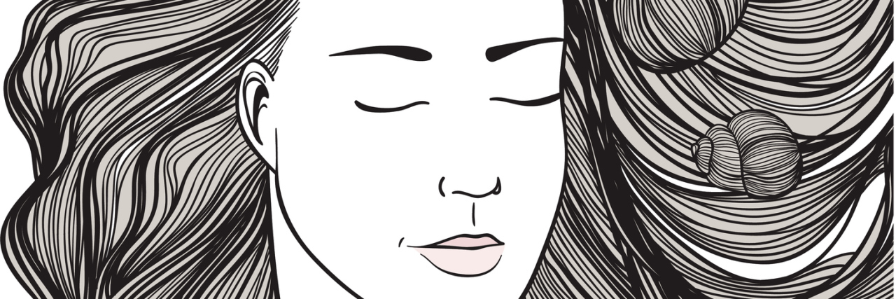 How Childhood Emotional Abuse Led to Dependency Problems as an Adult beautiful girl with long flowing hair and seashells