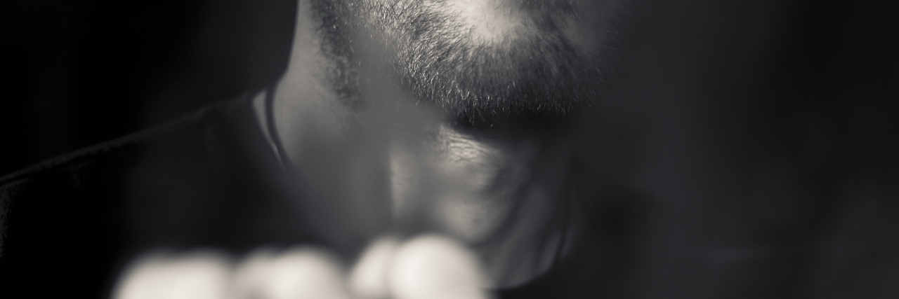 5 Things I Learned About Suicide Rates in Cancer Patients Man Is Touching A Steamed Old Mirror