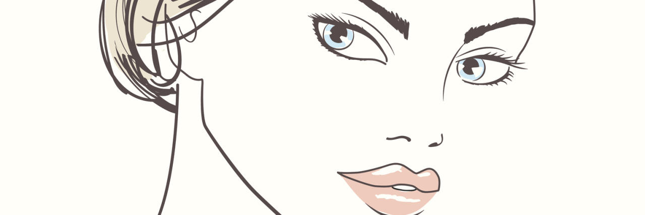 Why I Don't Think I Got Epilepsy for a Reason illustration of a woman with her hair in a bun