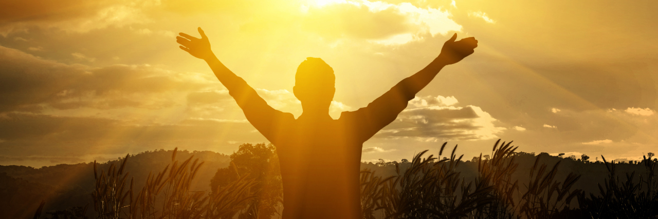 Turning My Prostate Cancer Diagnosis Into a Comedic Tale Man Thankful silhouette