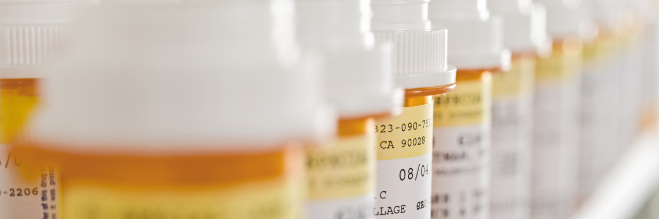 CVS Limiting Opioid Prescriptions Means We Need Alternative Treatments line up of prescription bottles