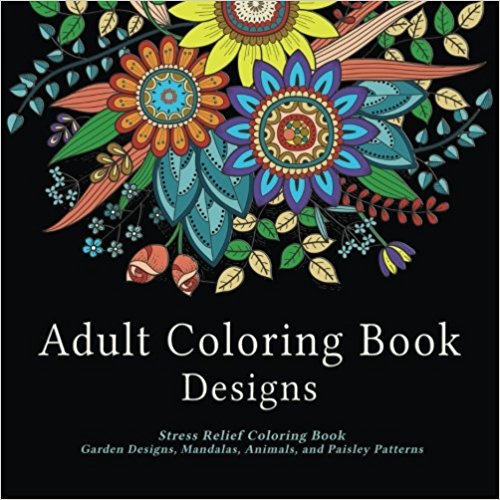 adult coloring book designs