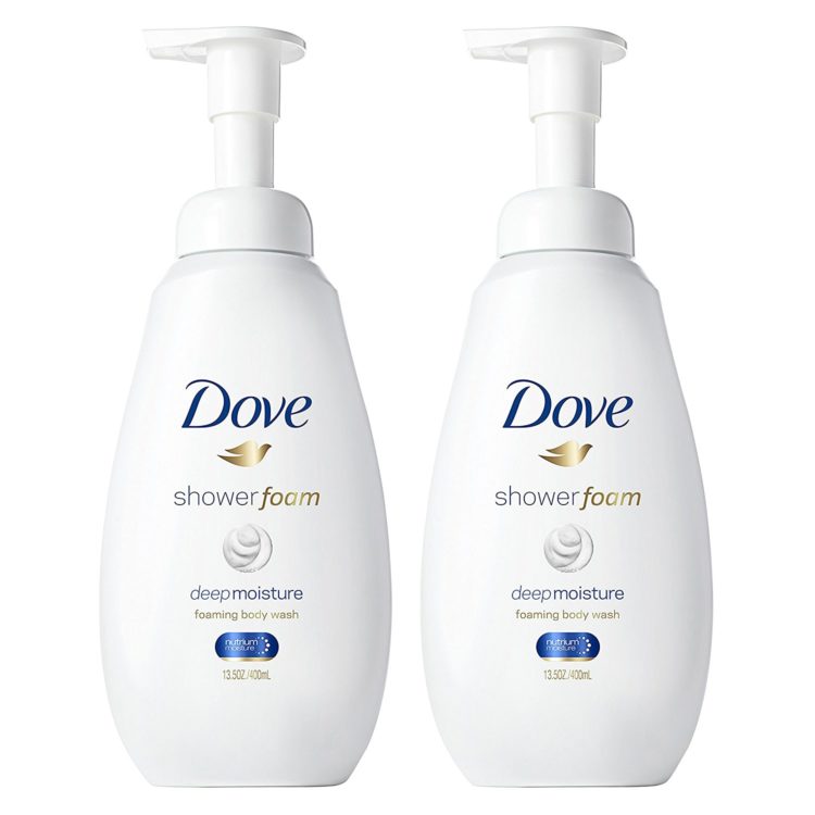 dove foam soap